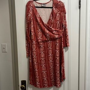 Blue Platypus Owl Pattern Dress